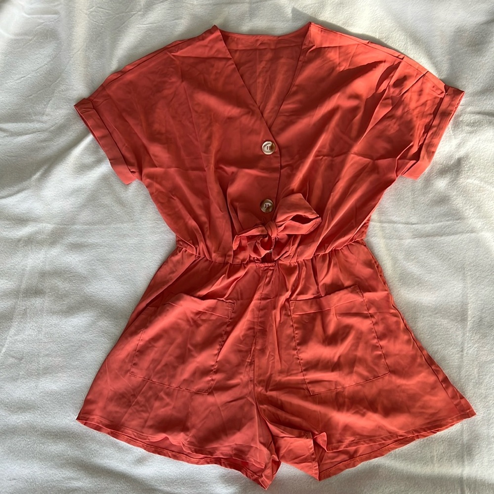Women’s Romper | Size Large | Never Worn | Dusty Coral | NWOT